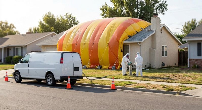 Roach Fumigation in Naperville, IL